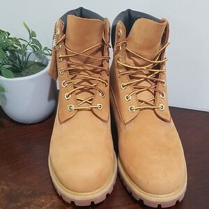 Timberland Men's Wheat Nubuck Boots